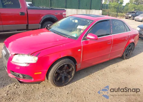 2008 Audi A4 2.0T из США, поврежденный, VIN WAUDF78E98A068955